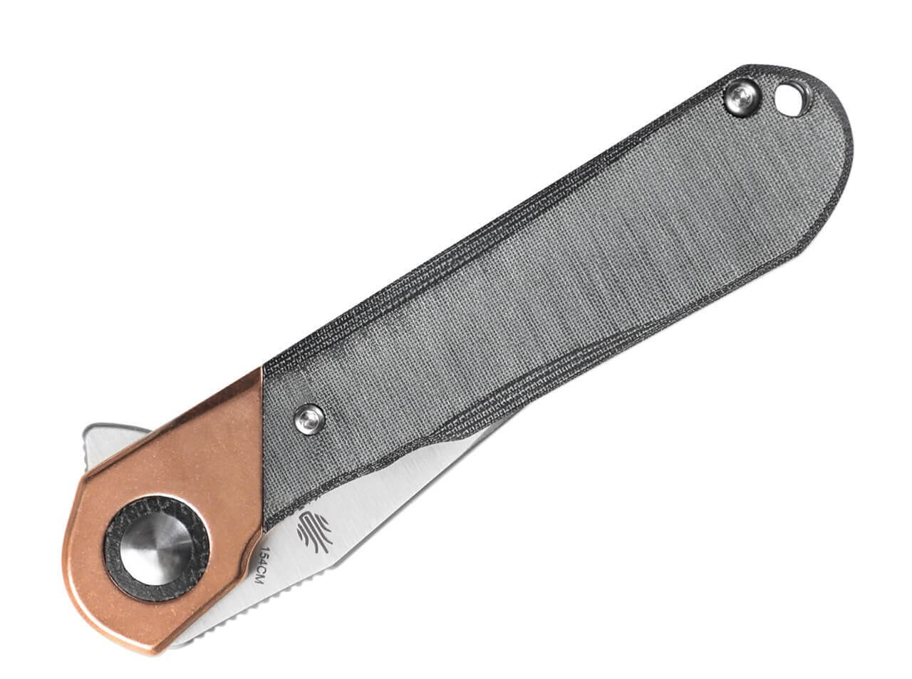 Comet Copper Micarta Black