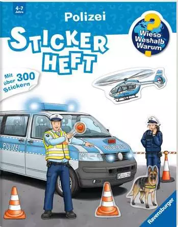 Ravensburger Wieso? Weshalb? Warum? Stickerheft: Polizei