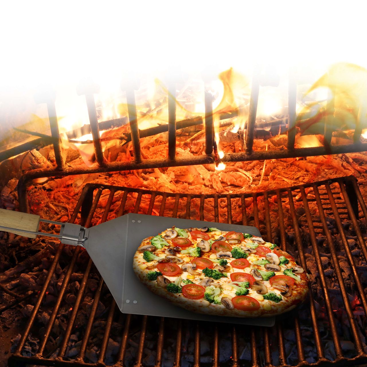 Jim Beam XXL Grillwender und Pizzaschaufel