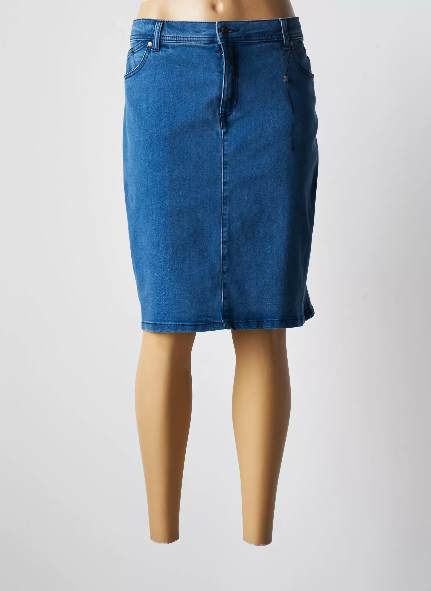 Jensen Jupes Mi Longues Femme couleur bleu