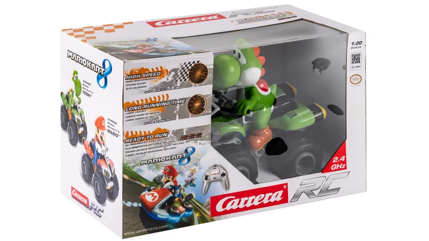 Carrera RC - 2,4GHz Mario Kart™, Yoshi - Quad