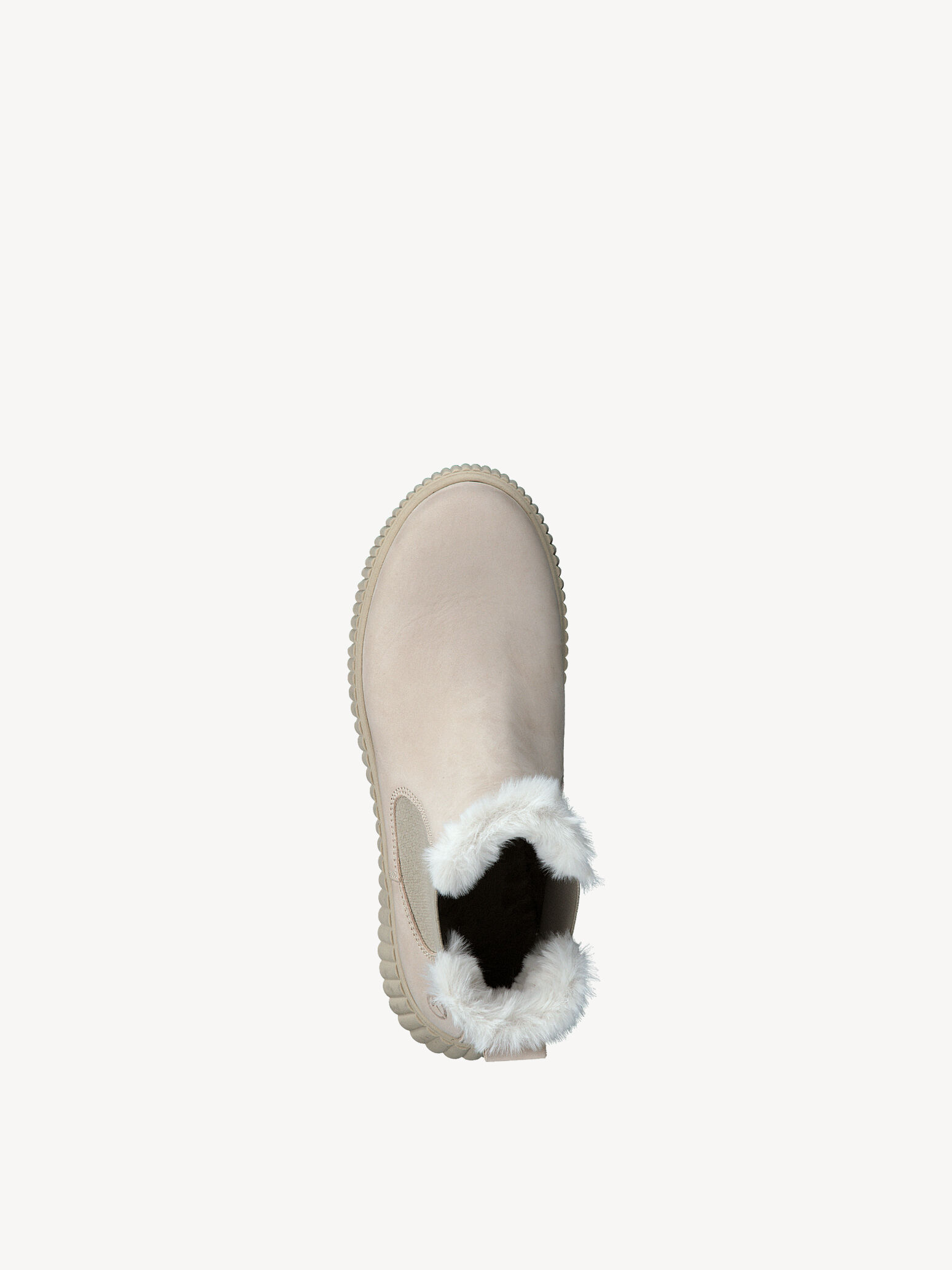 Bottine Chelsea en cuir - marron