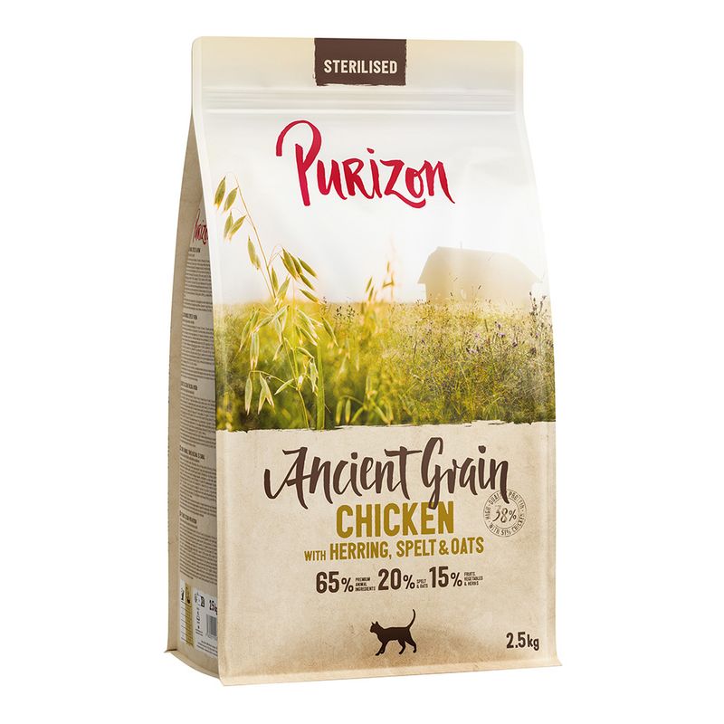 Purizon Adult Sterilised Huhn mit Fisch - Urgetreide | bitiba.de
