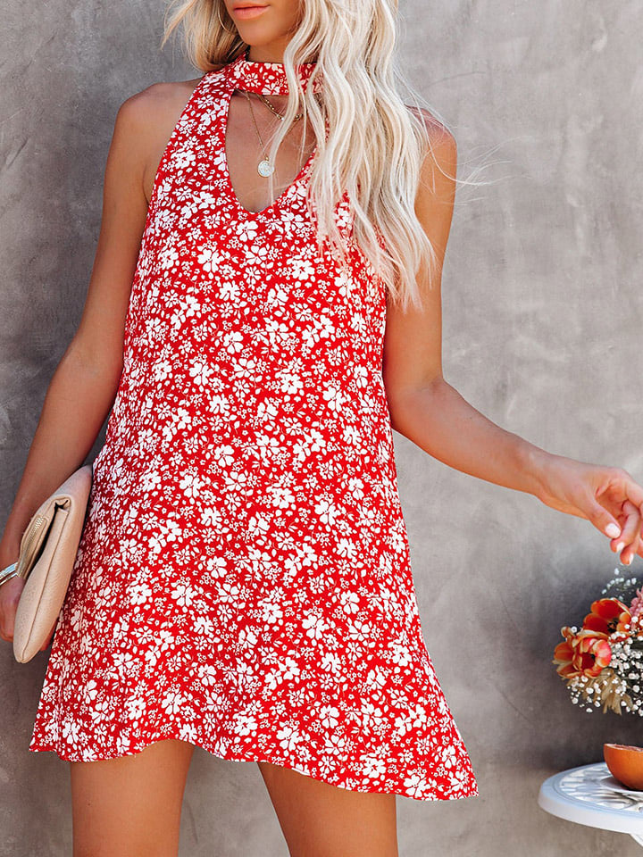 LA Angels Kleid in Rot günstig kaufen
