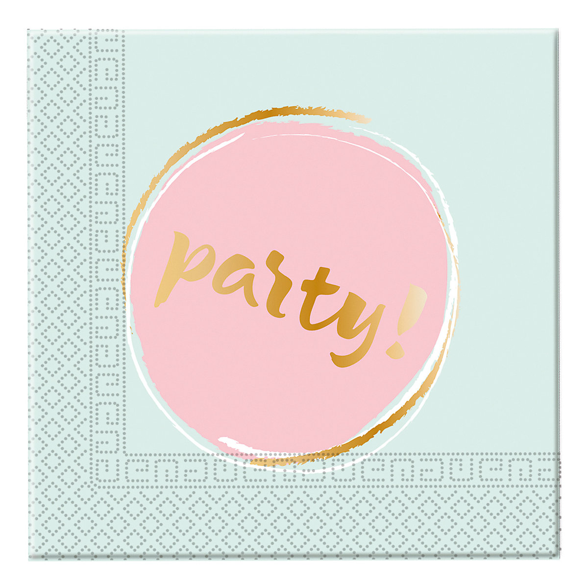 Servietten Elegant Party, 33 x 33 cm, 2-lagig, 20 Stück