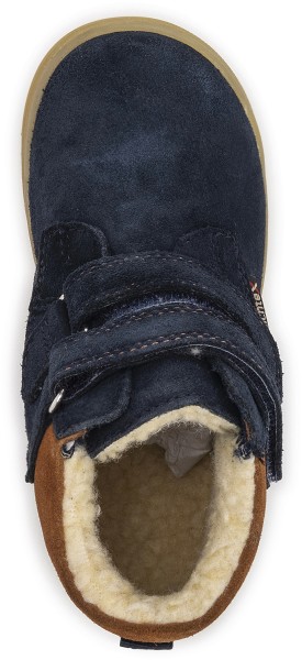Richter ~ Winterstiefel Klett + Tex ~ Marine/Coffee