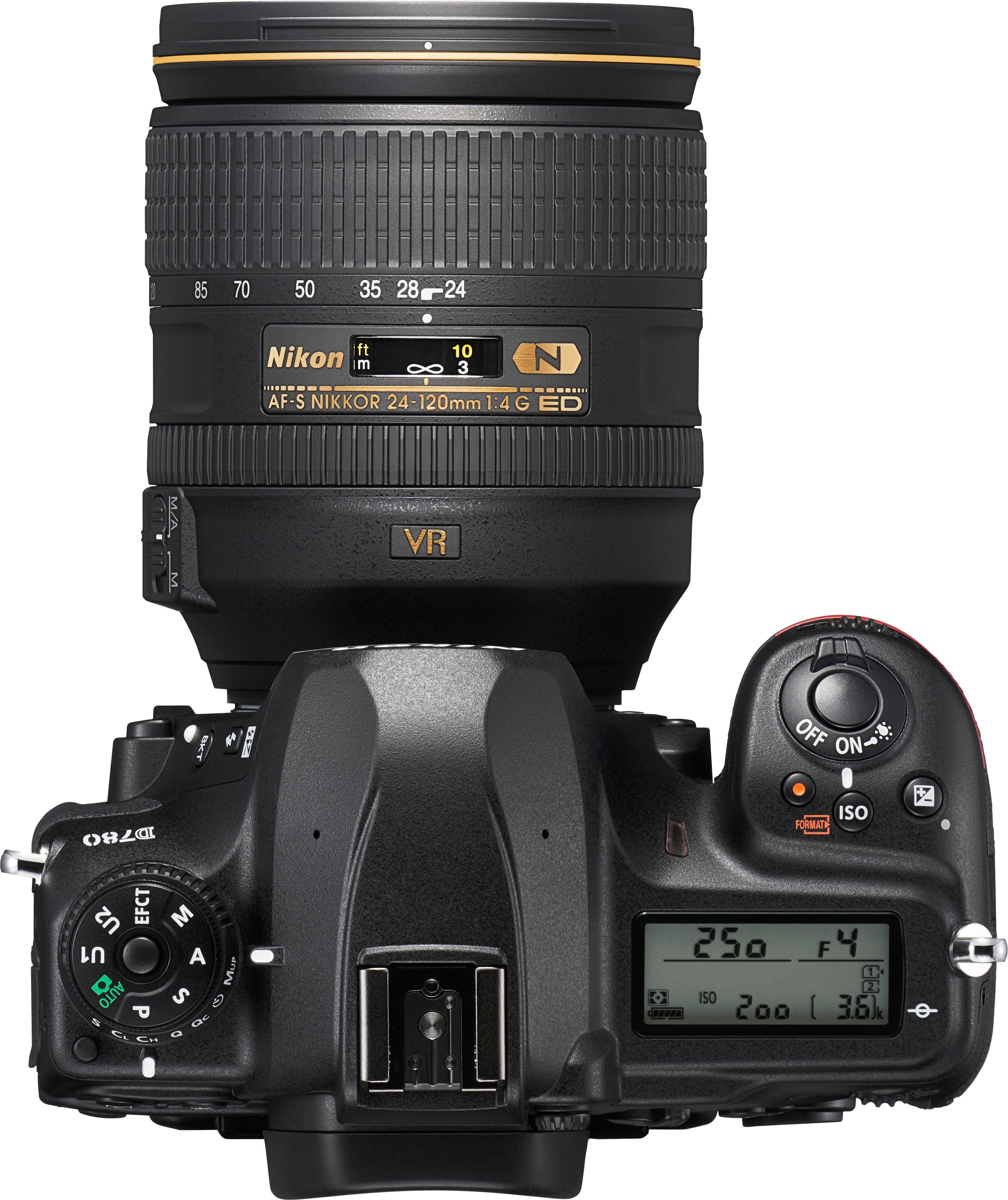 Nikon D780 KIT AF-S 24-120MM 1:4G ED VR Spiegelreflexkamera (NIKKOR 24–120 mm 1:4G ED VR, 24,5 MP, Bluetooth, WLAN (Wi-Fi)