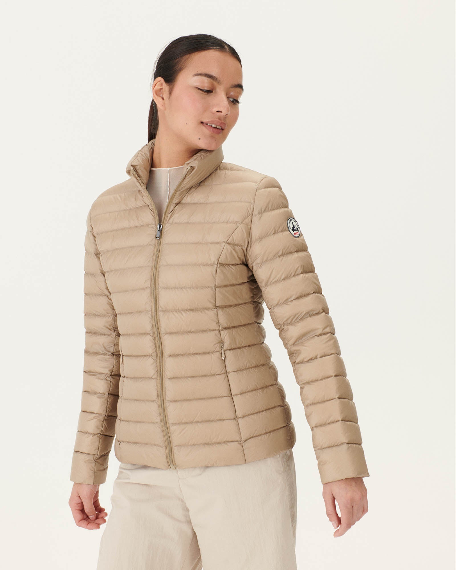 Doudoune légère Beige Cha