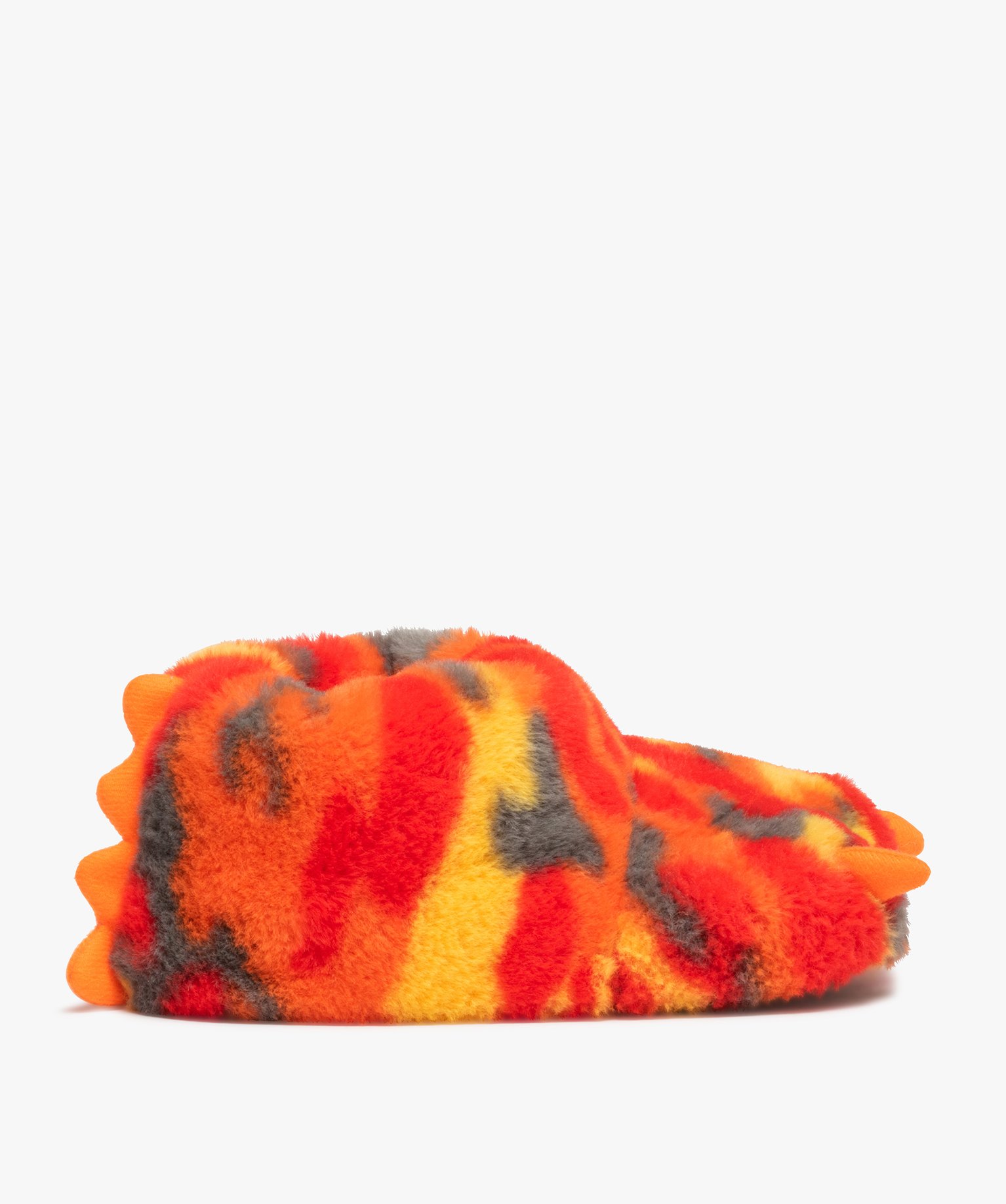 Chaussons Garçon 3D en patte de monstre orange | GEMO