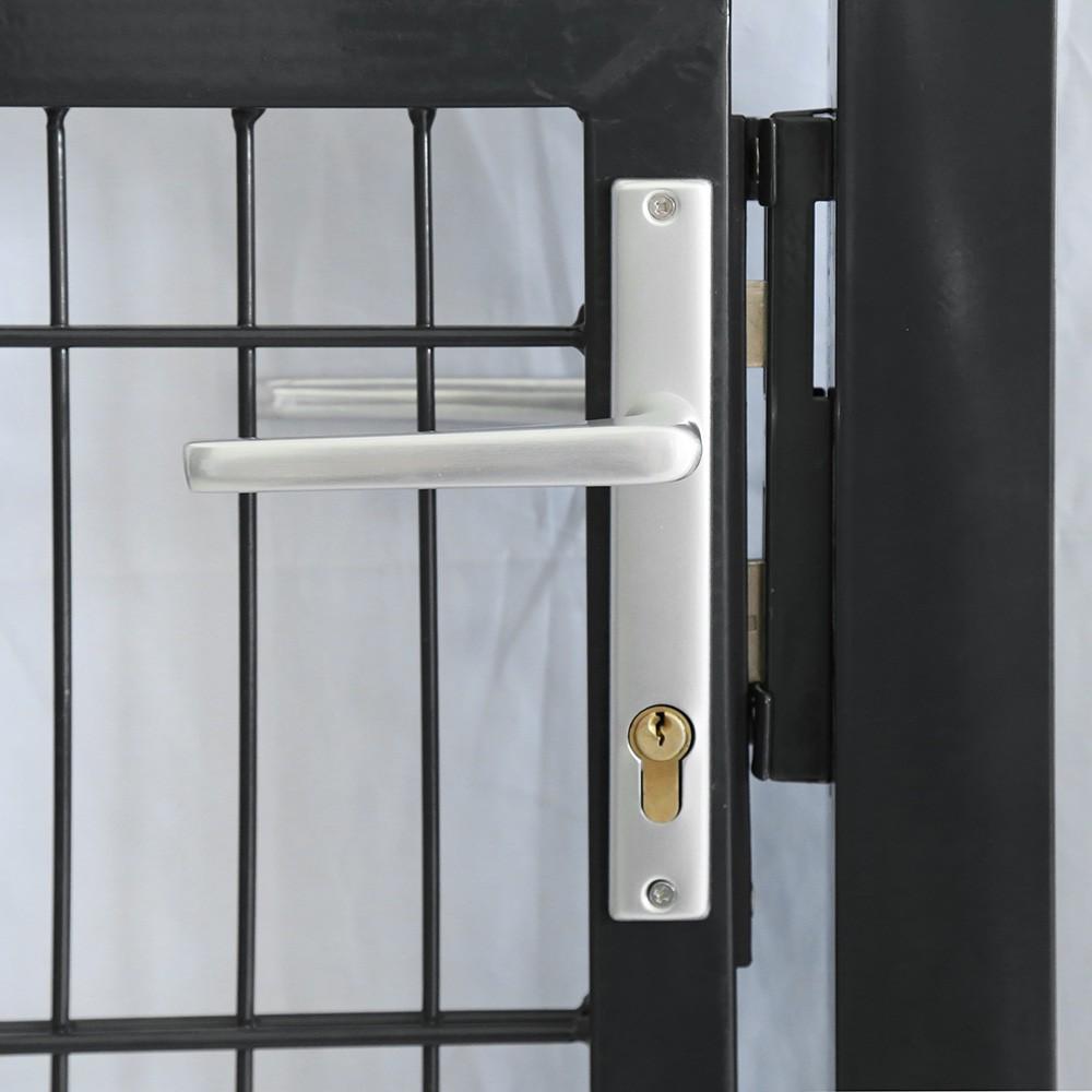 Home Deluxe Gartentor PORTARIUS anthrazit - 1400 mm