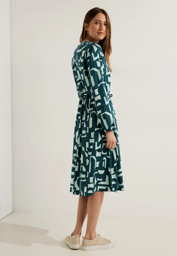 CECIL Viskose Kleid mit Print