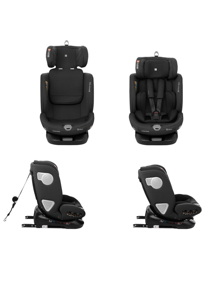Kikkaboo Kindersitz i-Moove i-Size in schwarz günstig kaufen onesize