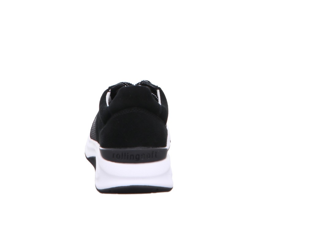 GABOR Freizeit Schnürer schwarz rollingsoft by Gabor Sneaker low 46.897.