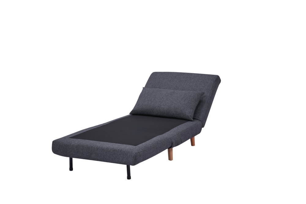 Trendstabil Schlafsessel inkl. Kissen 77 x 90 x 81 cm Anthrazit