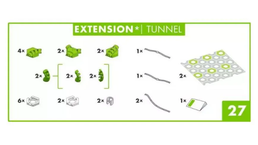 Ravensburger Beschäftigung - GraviTrax Extension Tunnel - Kugelbahn-Erweiterung