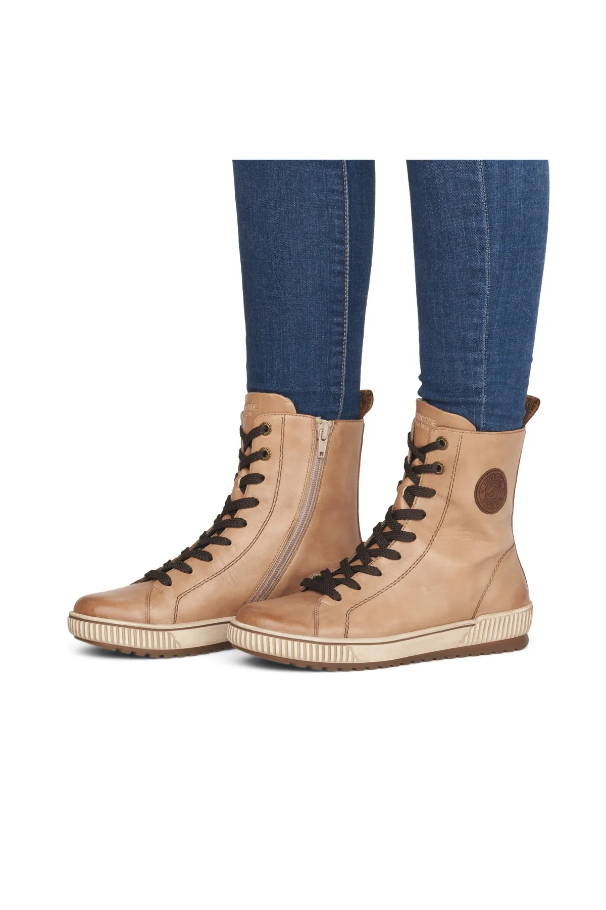 Remonte  Stiefelette - Braun - Flacher Absatz