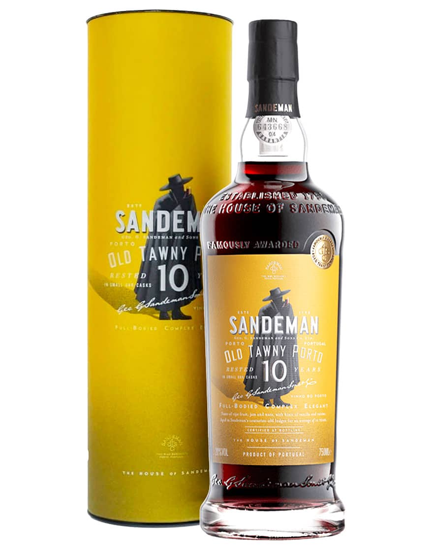 Porto Tawny 10 Years Old Sandeman 0,75 ℓ, En Étui