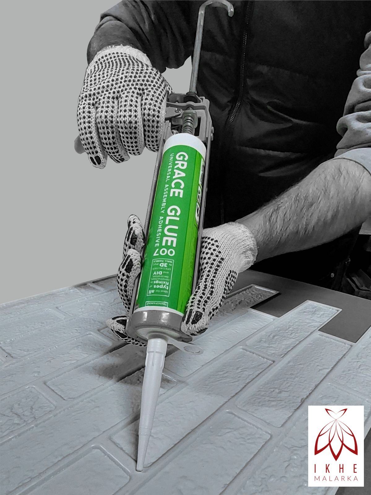 IKHEMalarka Montagekleber PVC Montagekleber GraceGlue, (1-tlg), Starke Verkabelung!Bau, Dekor, Heimwerkerbereich!