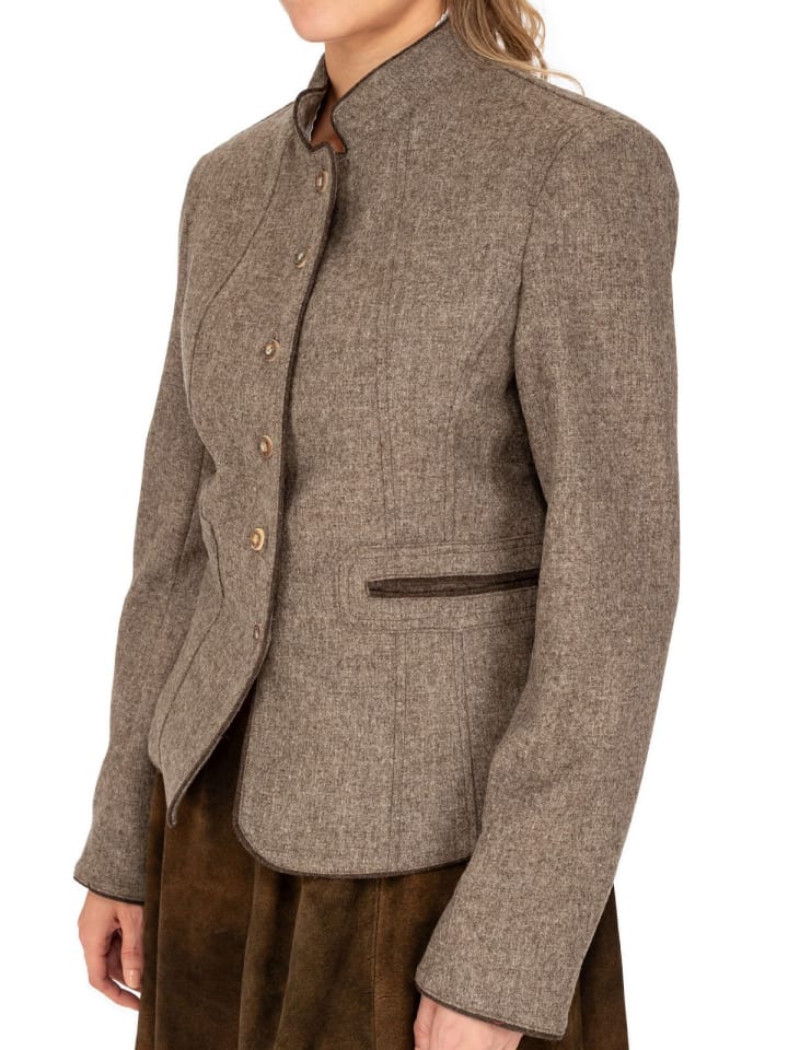 OS-Trachten Jacke 452000-4105 in mittelbeige günstig kaufen