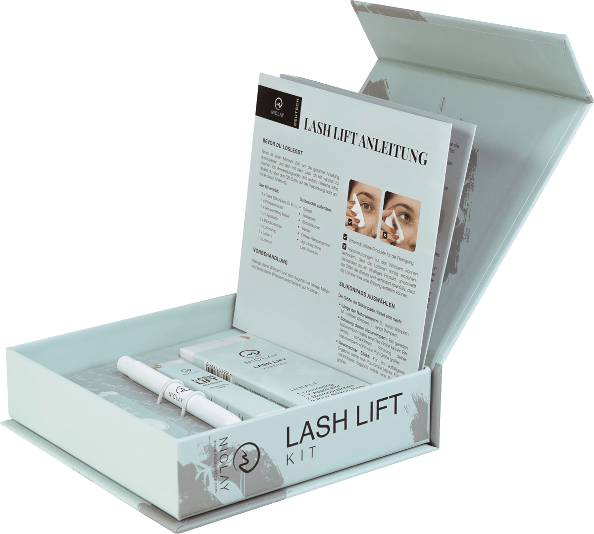 Wimpernlifting Set Lash Lift Home Kit, 1 St