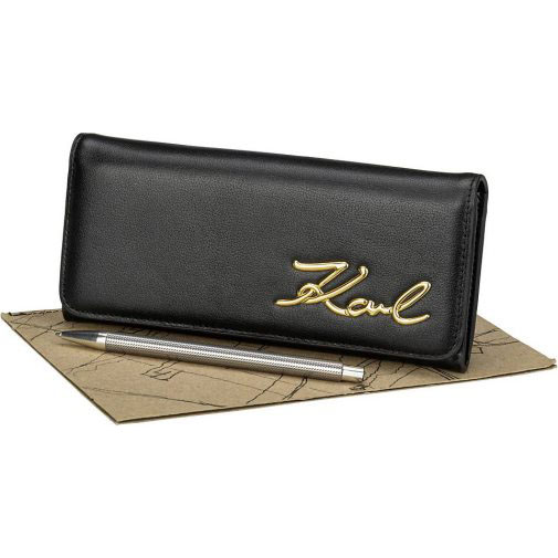 Karl Lagerfeld Geldbörse K/Signature Cont Flap Wallet