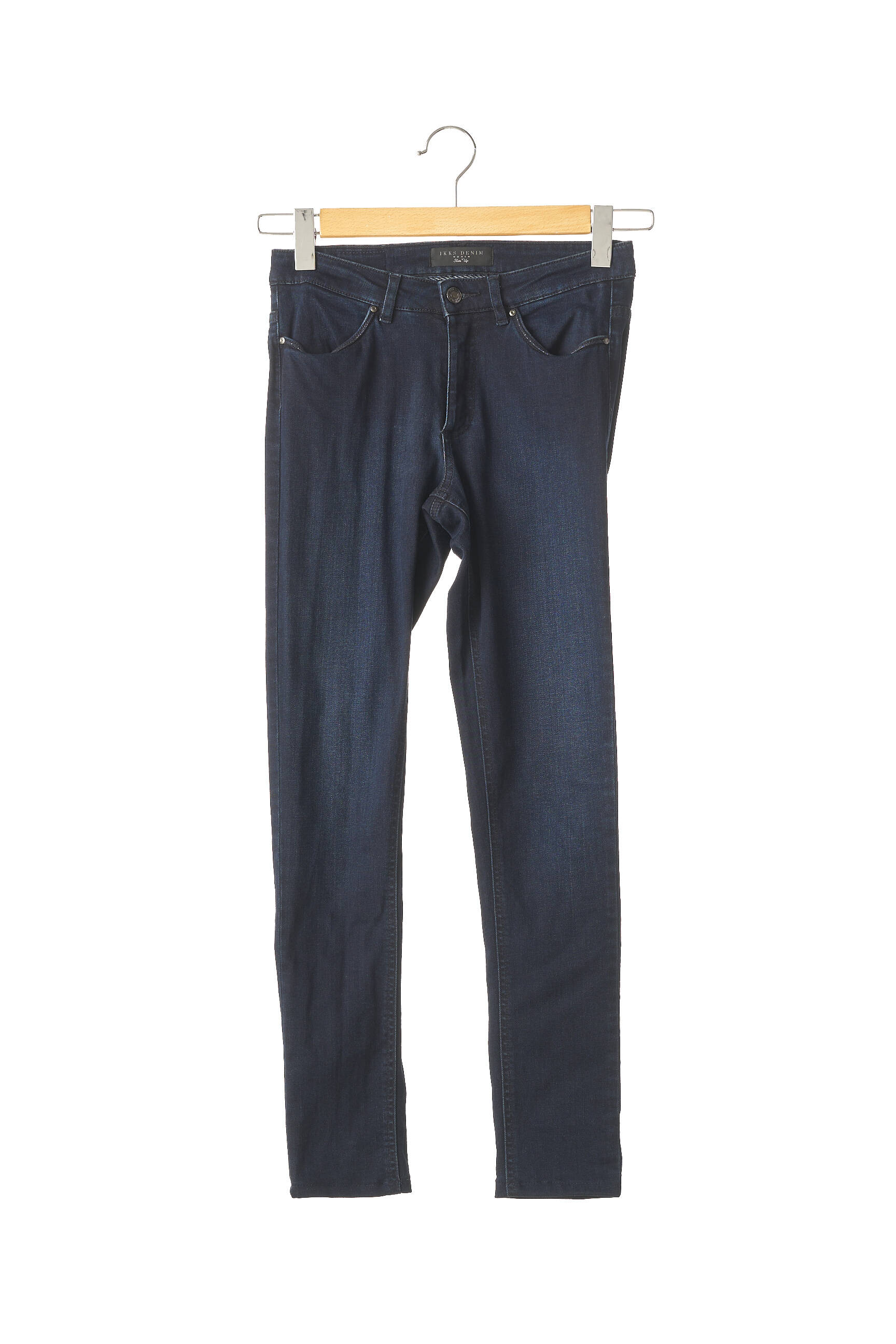 Ikks Jeans Coupe Slim Femme couleur bleu