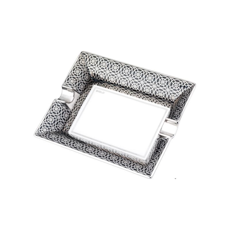 Siglo Opulent Silver Tischaschenbecher