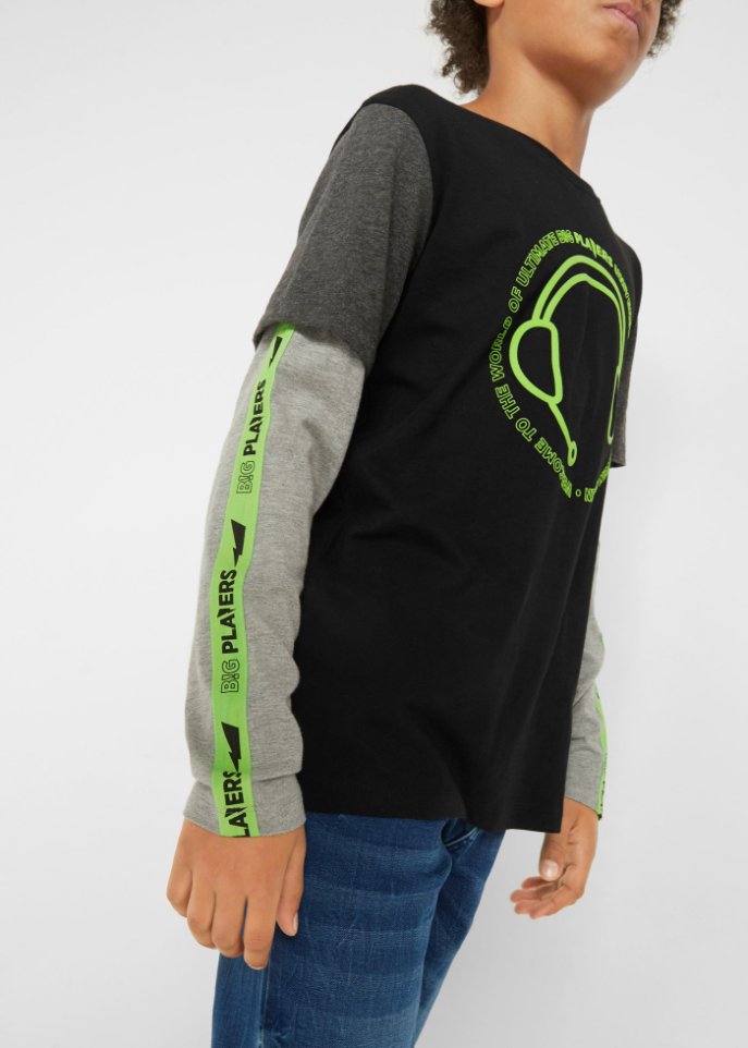 Jungen Layershirt aus Bio-Baumwolle