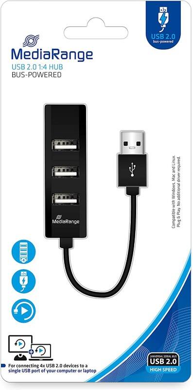 MediaRange USB Hub MRCS502 4 x USB 2.0