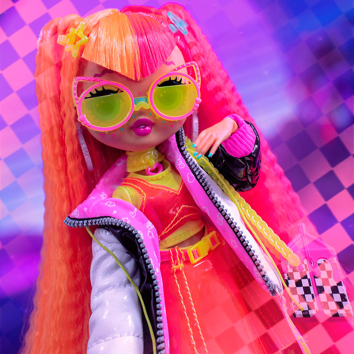L.O.L. Surprise 707 OMG Fierce Dolls  - Neonlicious