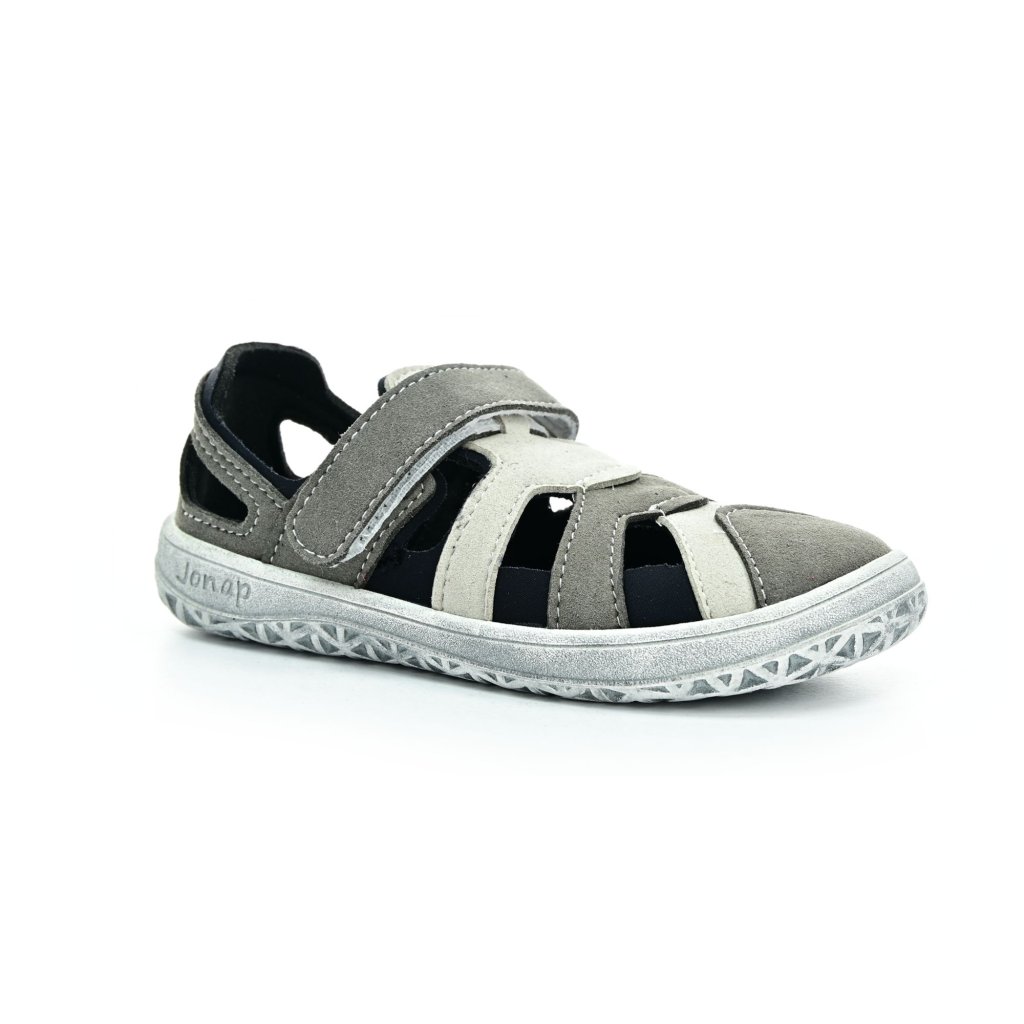 Jonap Kelly graue Barfußsandalen