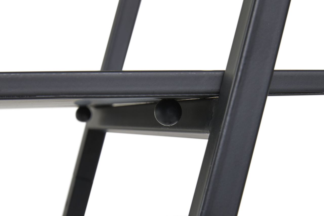 Lifa Living LIFA LIVING Pflanzenständer Jasmine, Schwarz, aus Metall, 106 cm