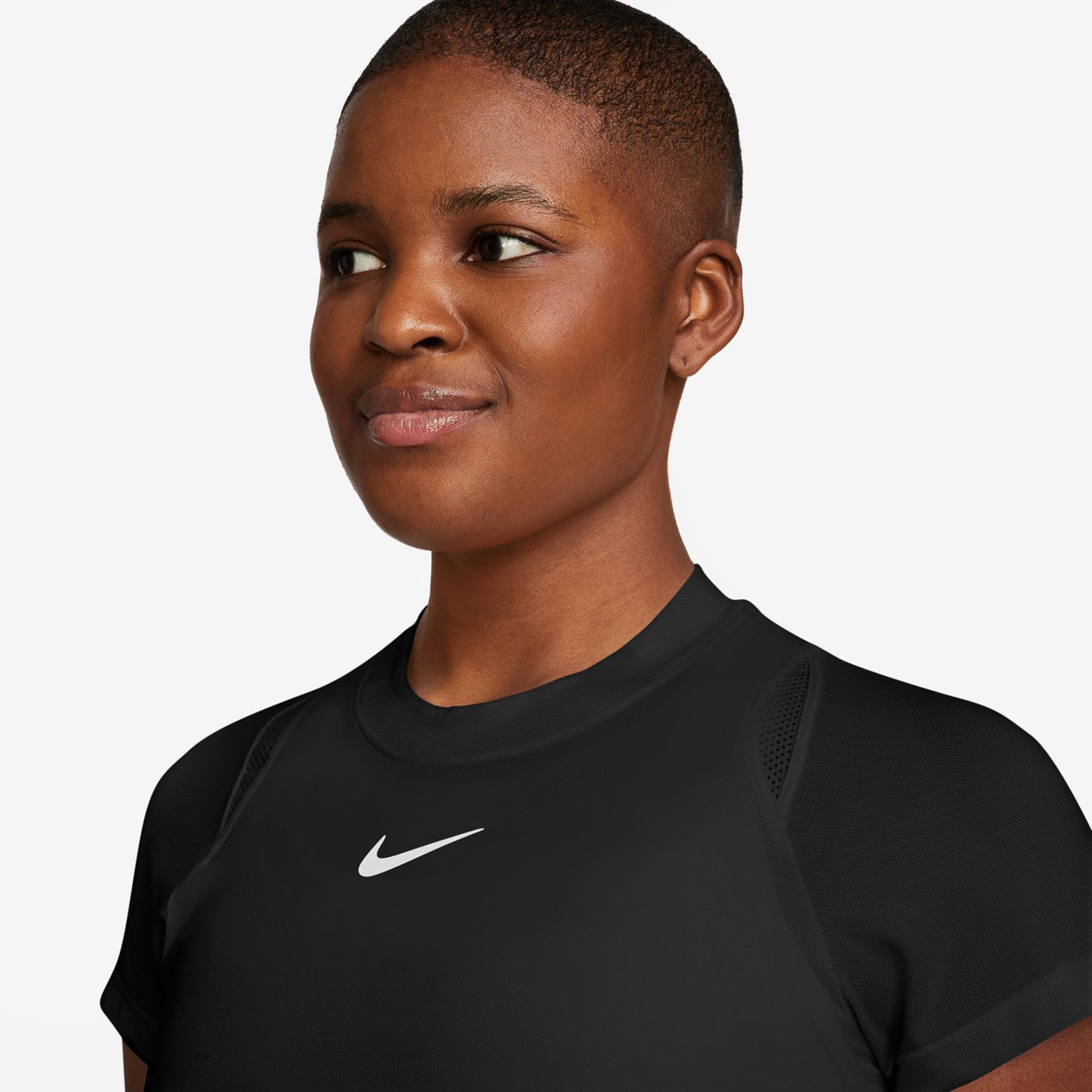 Court Dri-Fit Advantage T-Shirt Damen - Schwarz