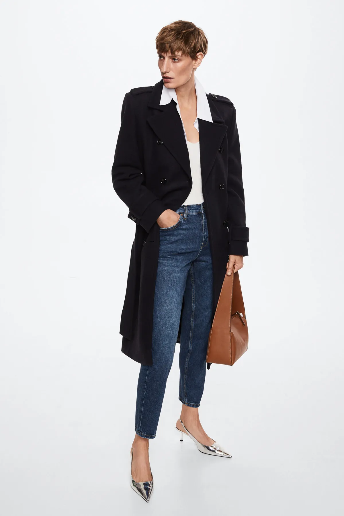 MANGO  Blaue Damenjeans 27020663