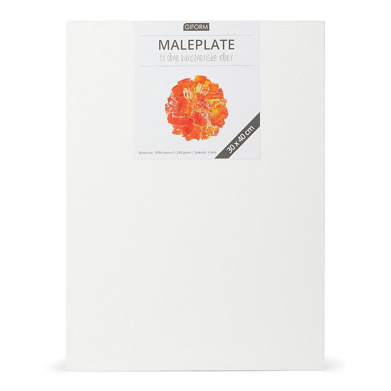 Giform Maleplate 30x40 cm