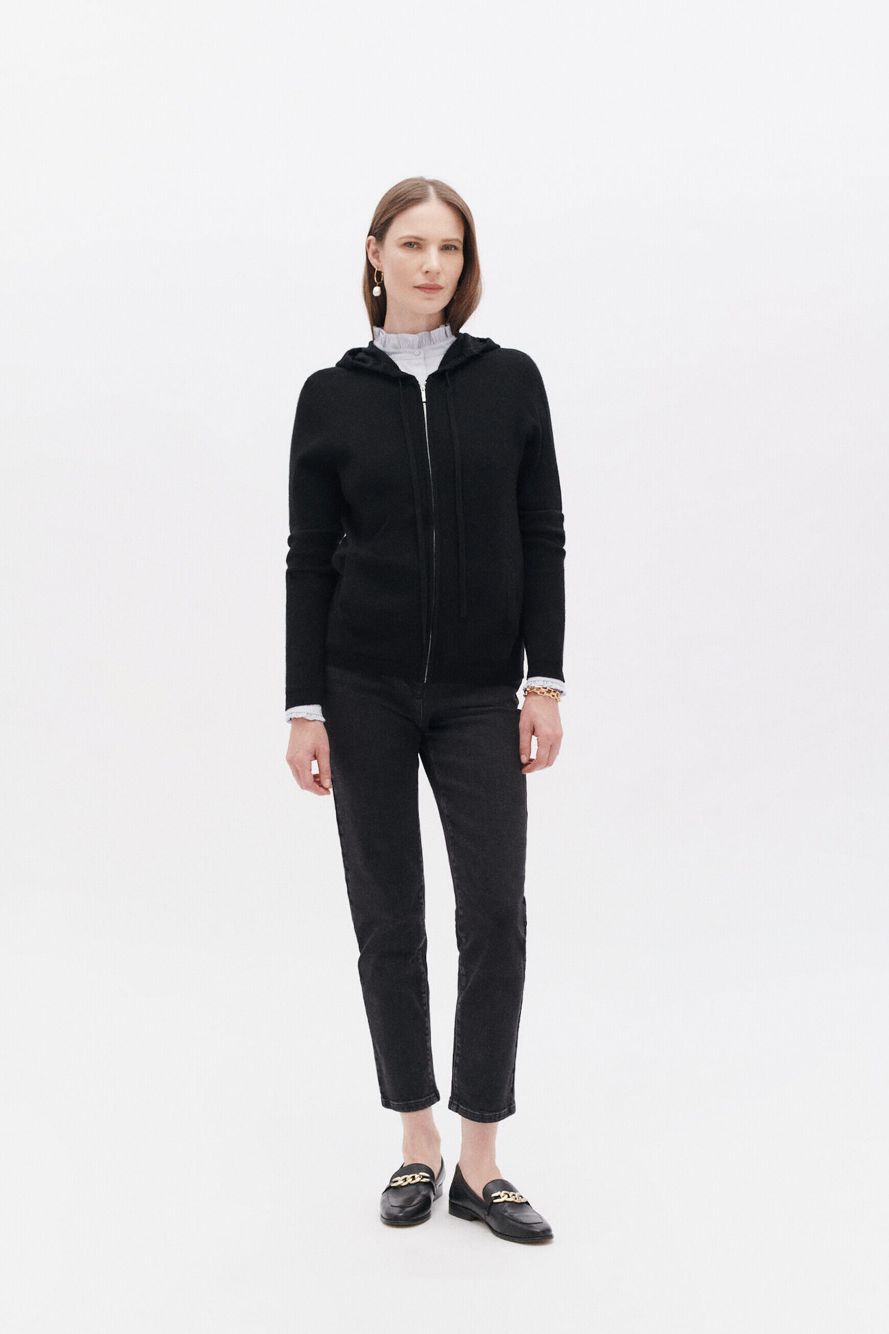 gilet basila noir femme