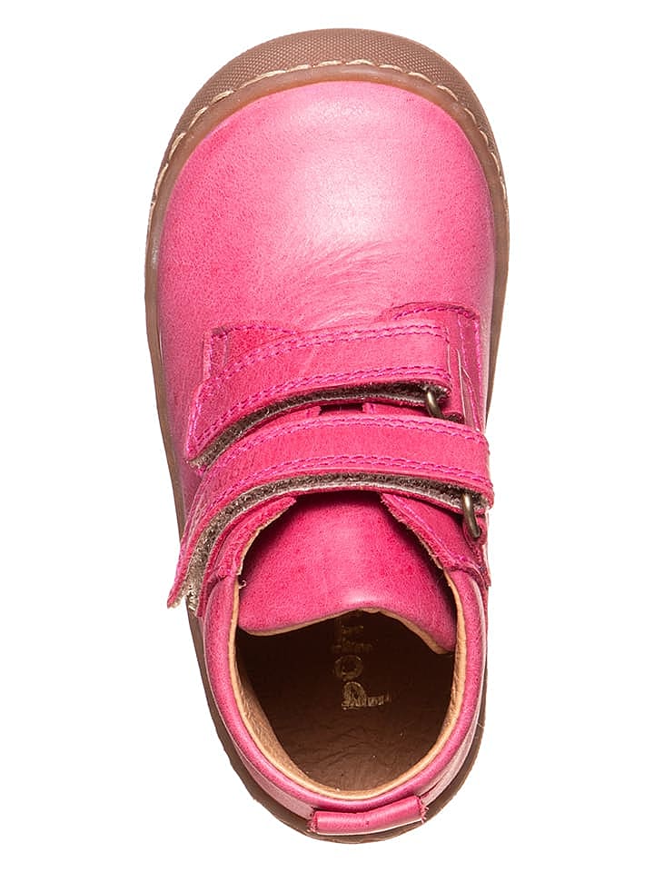 POM POM Leder-Sneakers in Pink günstig kaufen 23