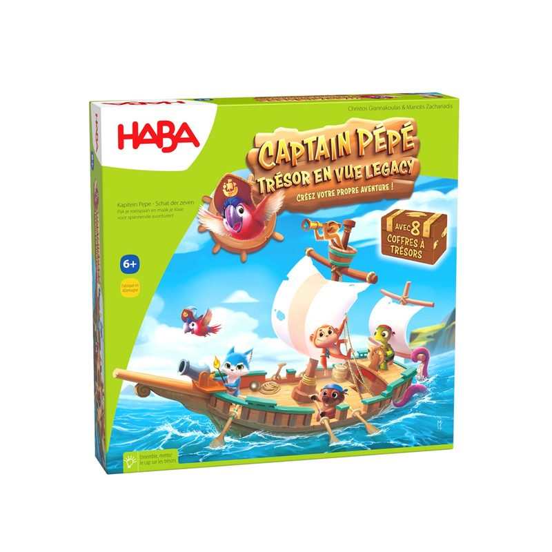 Haba Jeu de société Captain pépé le trésor en vue