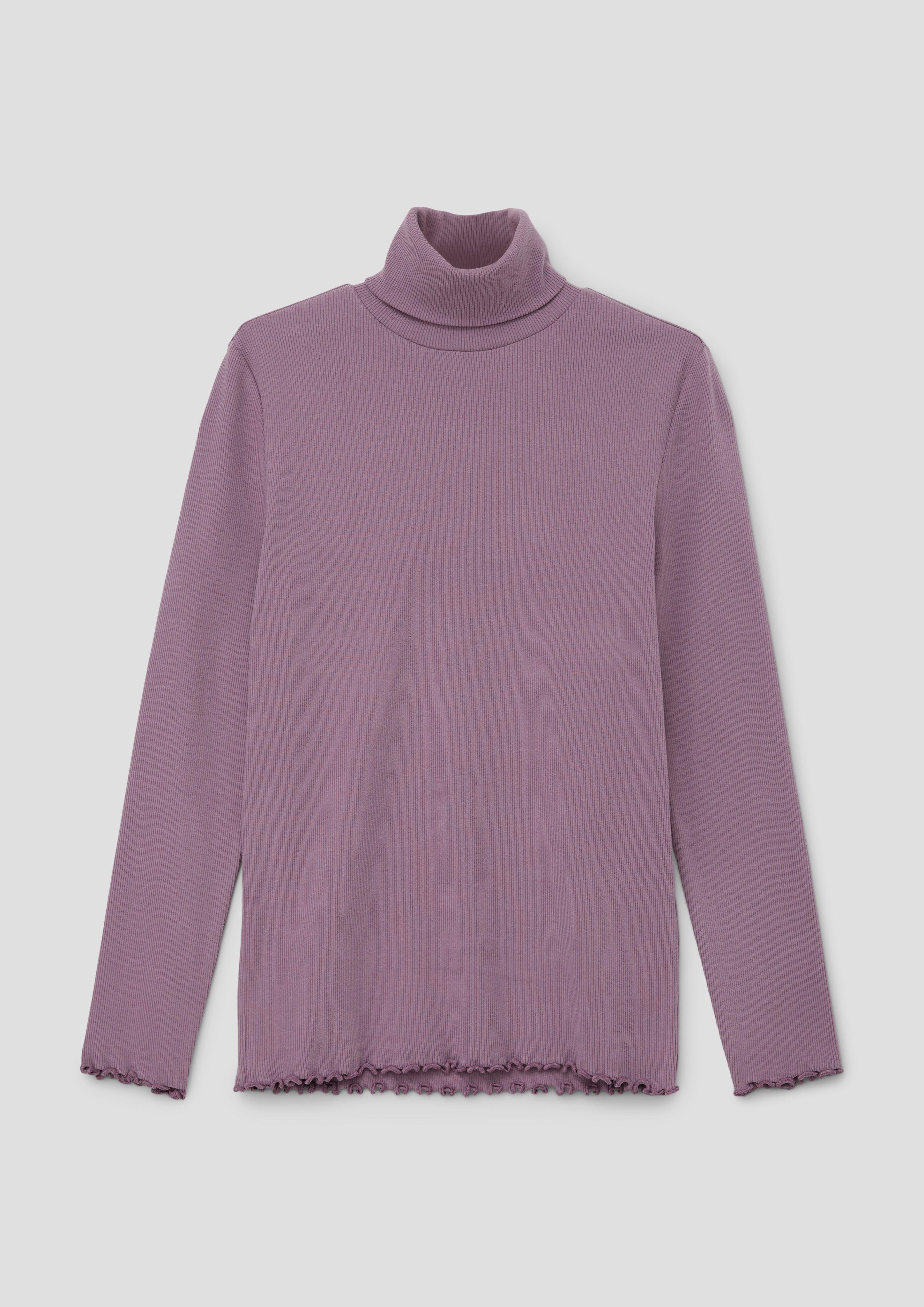 Rollkragenpullover mit Rippstruktur  2137284-4758