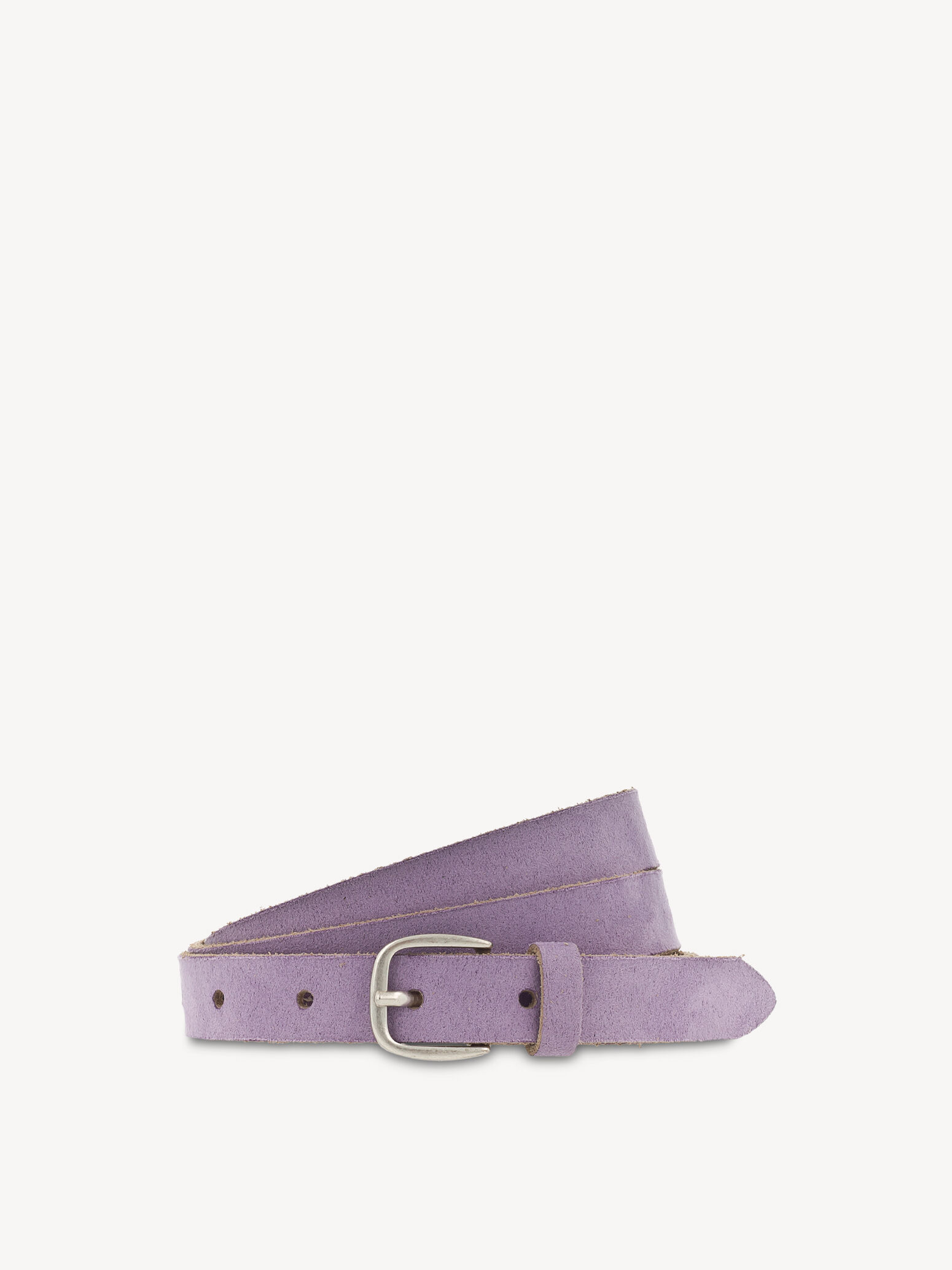 Ceinture en cuir - mauve