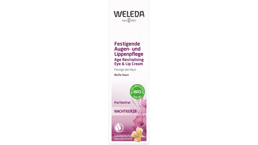 WELEDA NACHTKERZE Festigende Augen- und Lippenpflege 10 ml