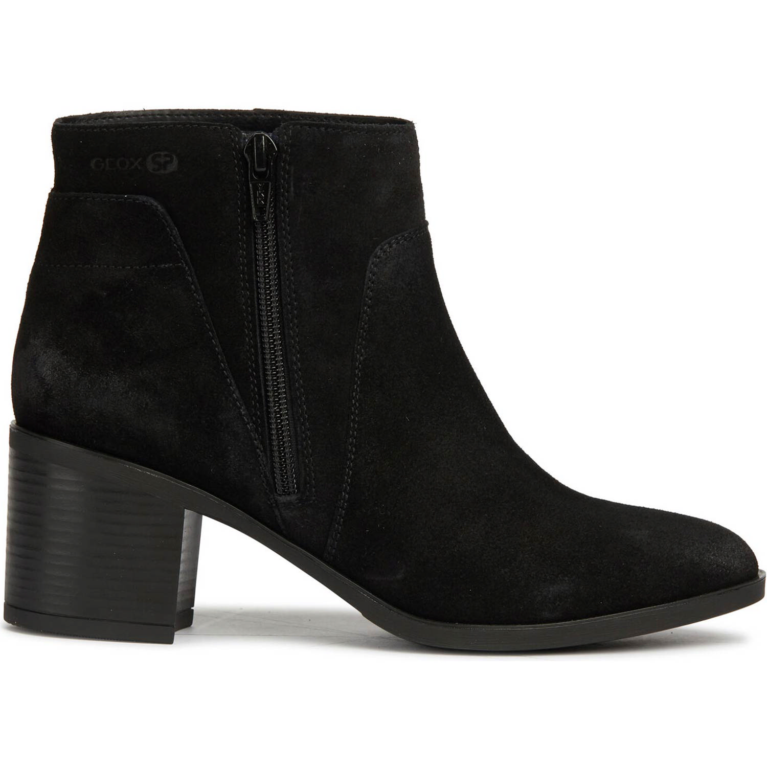 Geox D94FSA, Stiefeletten, Damen, Schwarz (Black)