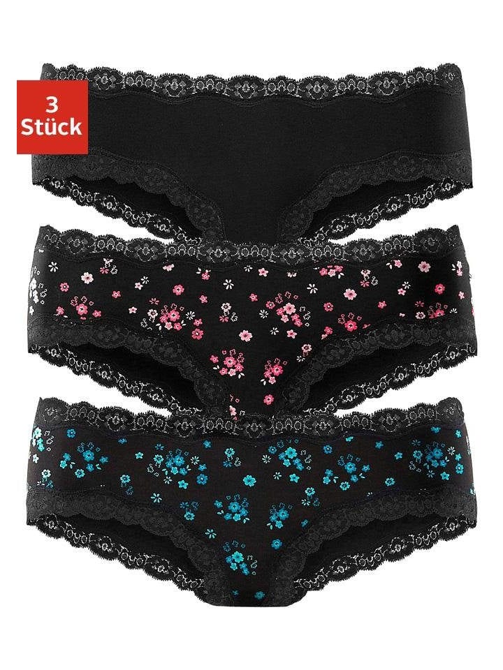 Buffalo Panty in koralle-geblümt, petrol-geblümt, schwarz-uni günstig kaufen