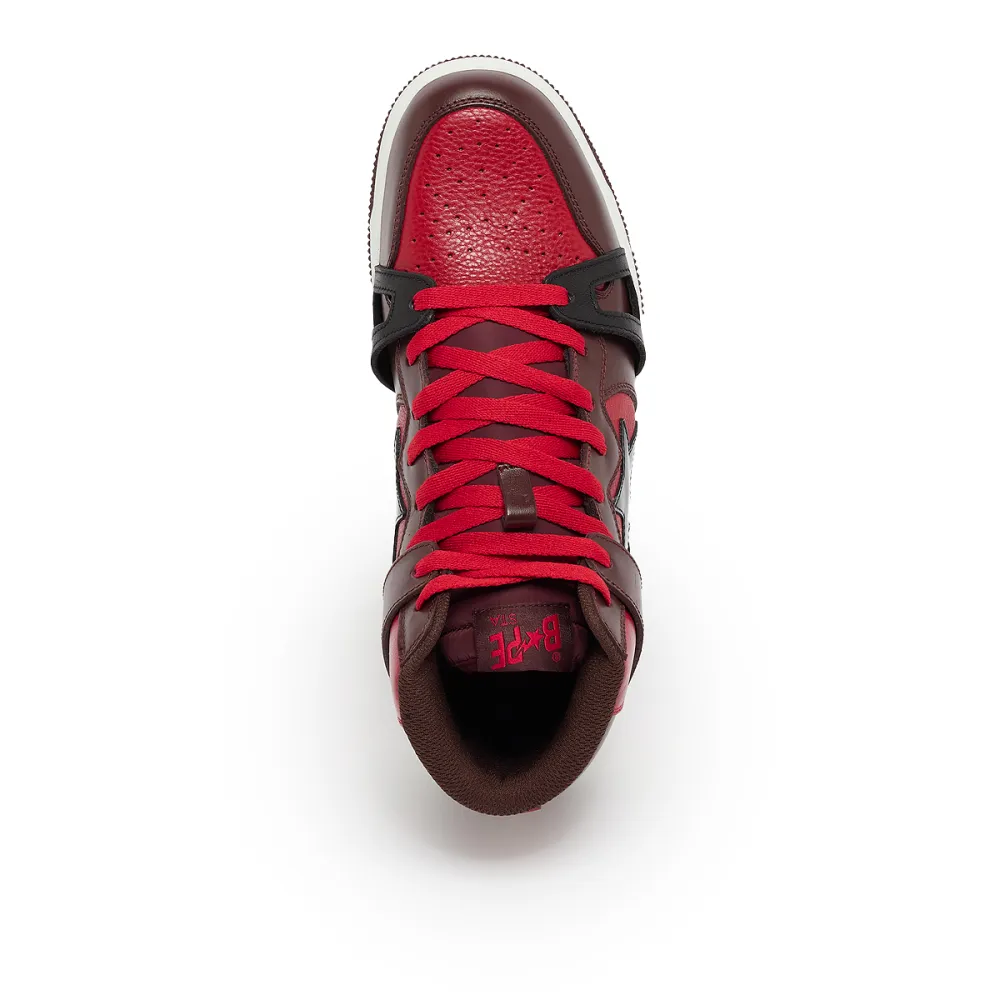 A Bathing Ape Bape Sta 93 Hi 001FWJ301019I-RED / rot