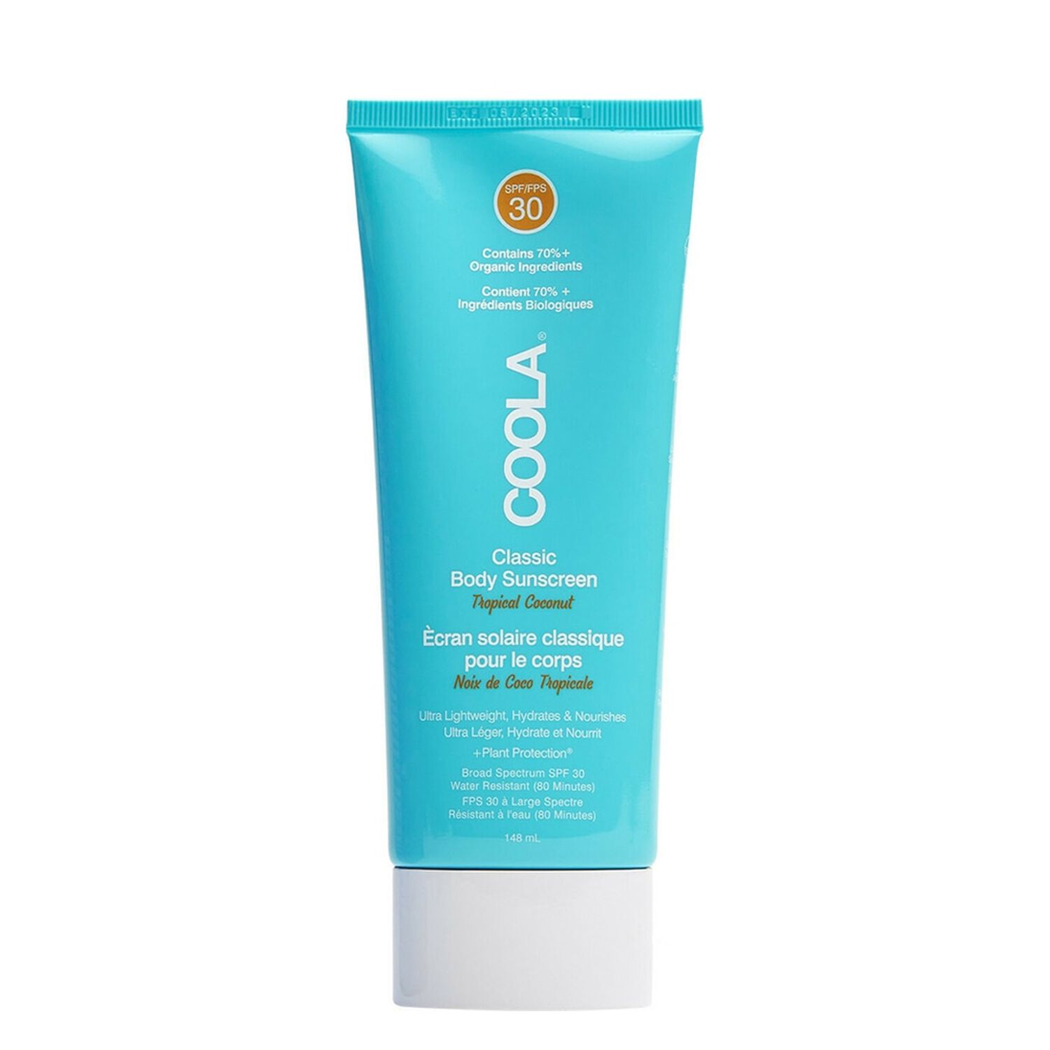 Coola Lotion Solaire Corps Classic SPF30 Tropical Coconut 148 ml