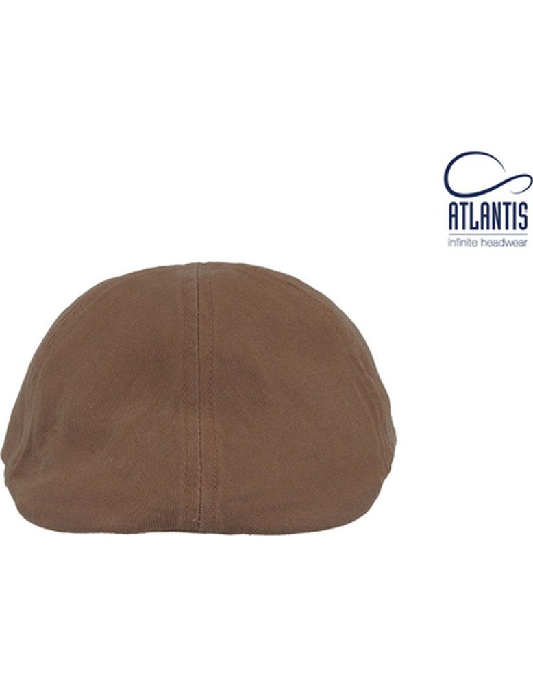Atlantis Flat Cap Schiebermütze Gatsby Street Cap Chino-Baumwolle