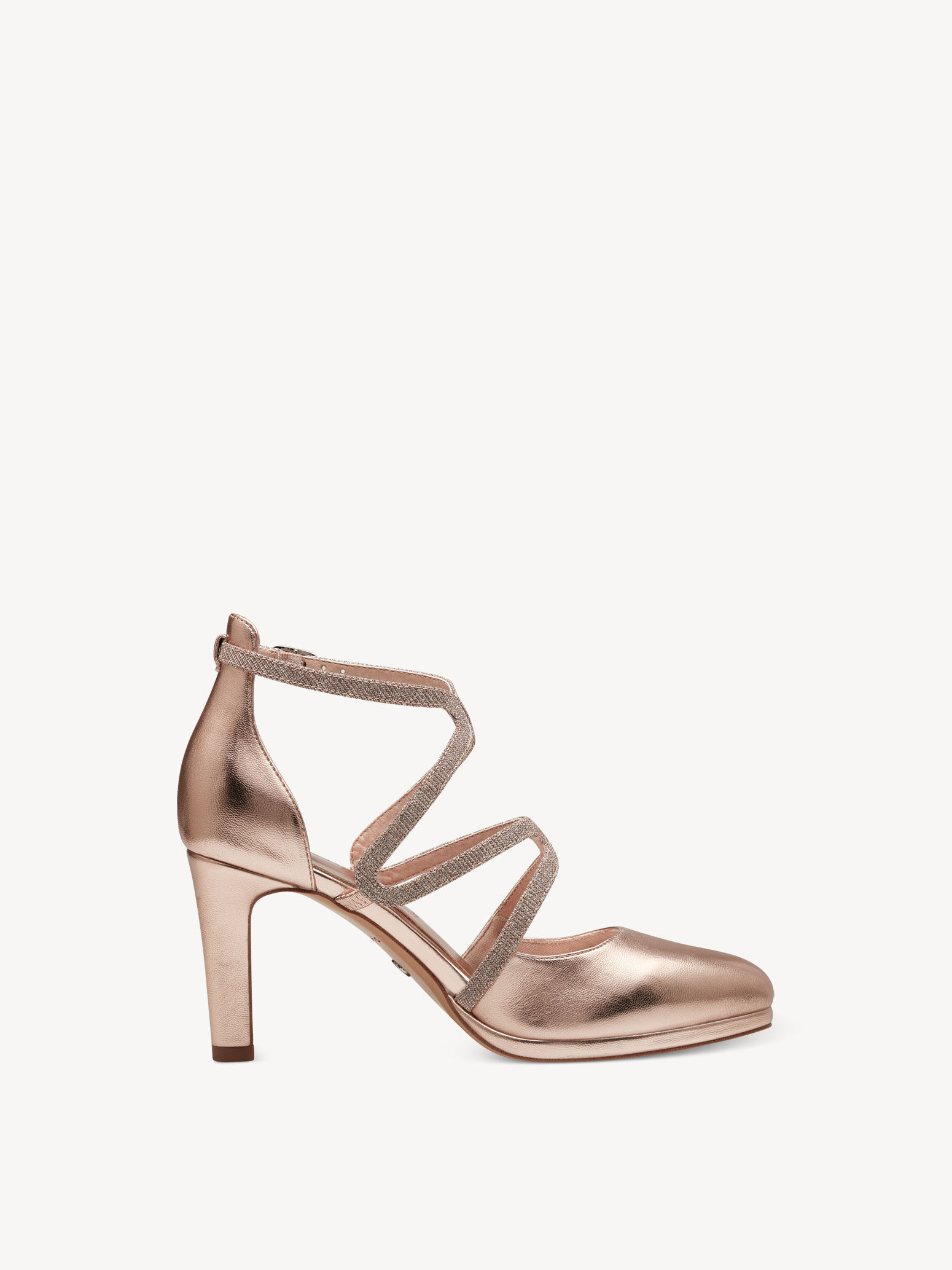 Escarpin - or rose