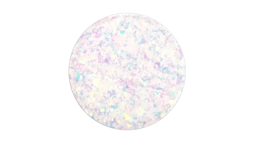 PopGrip - ausziehbarer Handy-Griff Handyhalter -  Iridescent Confetti White