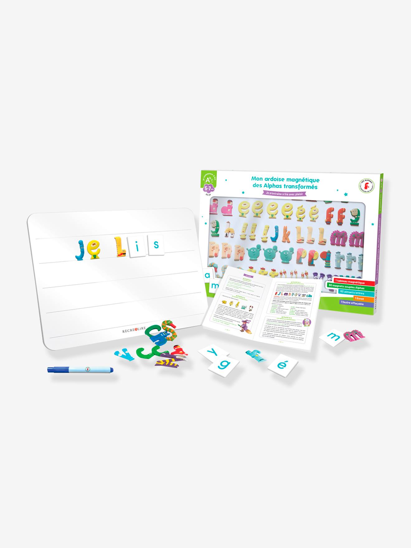 Coffret Mon Ardoise Magnétique des Alphas Transformés