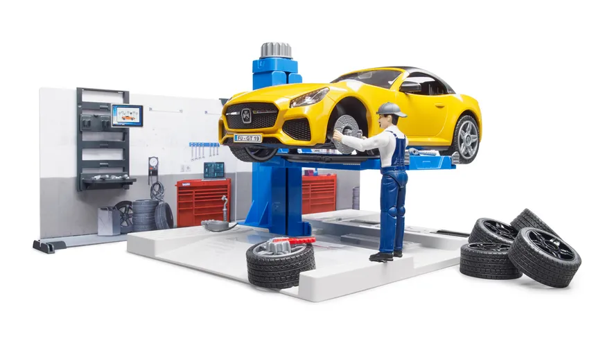 BRUDER - bworld PKW-Werkstatt 62110